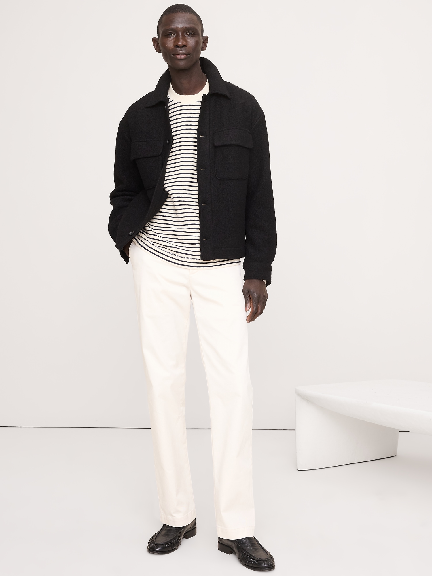 Straight Lived-In Chino