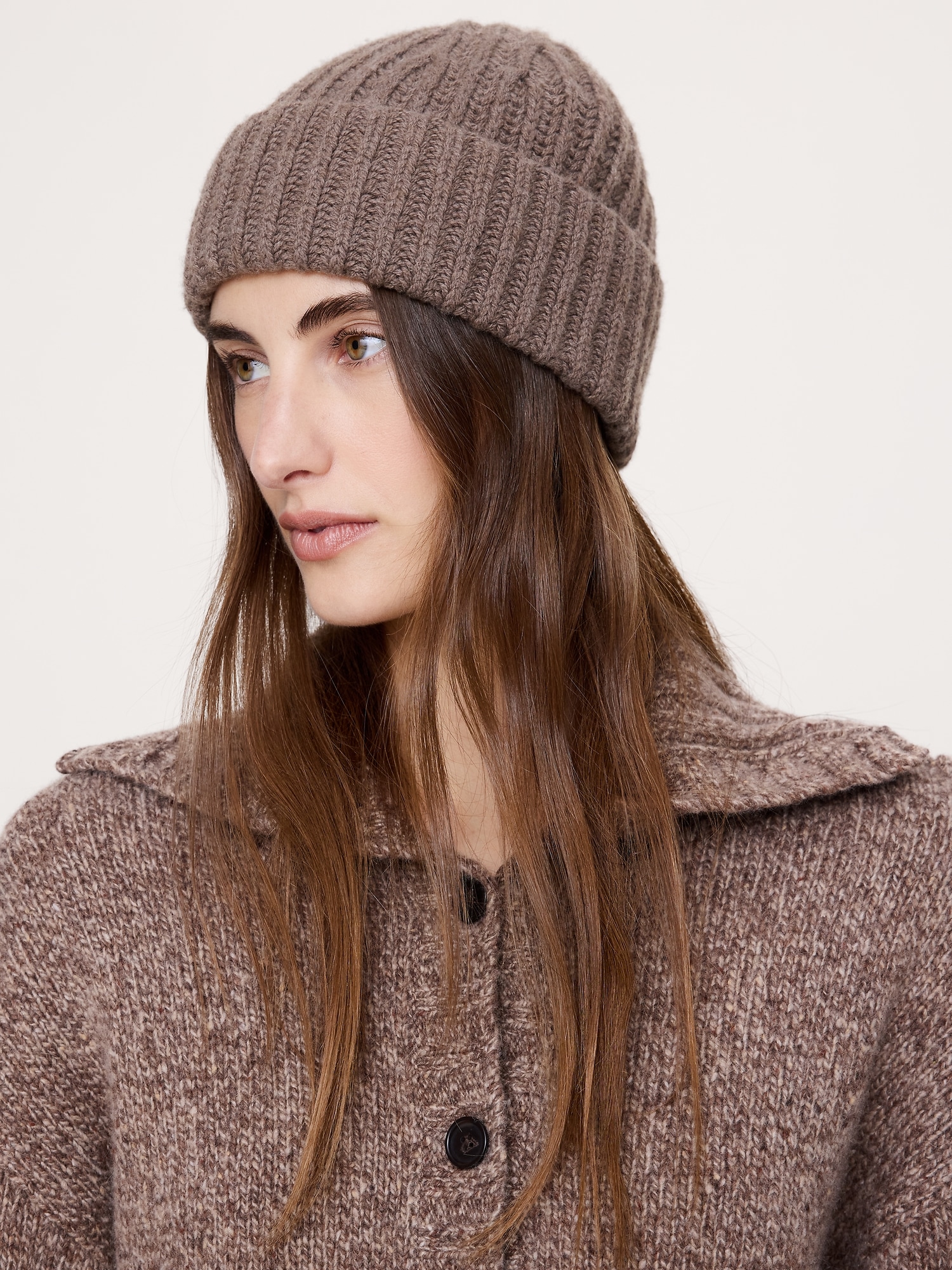 Image number 2 showing, Merino-Cotton Beanie