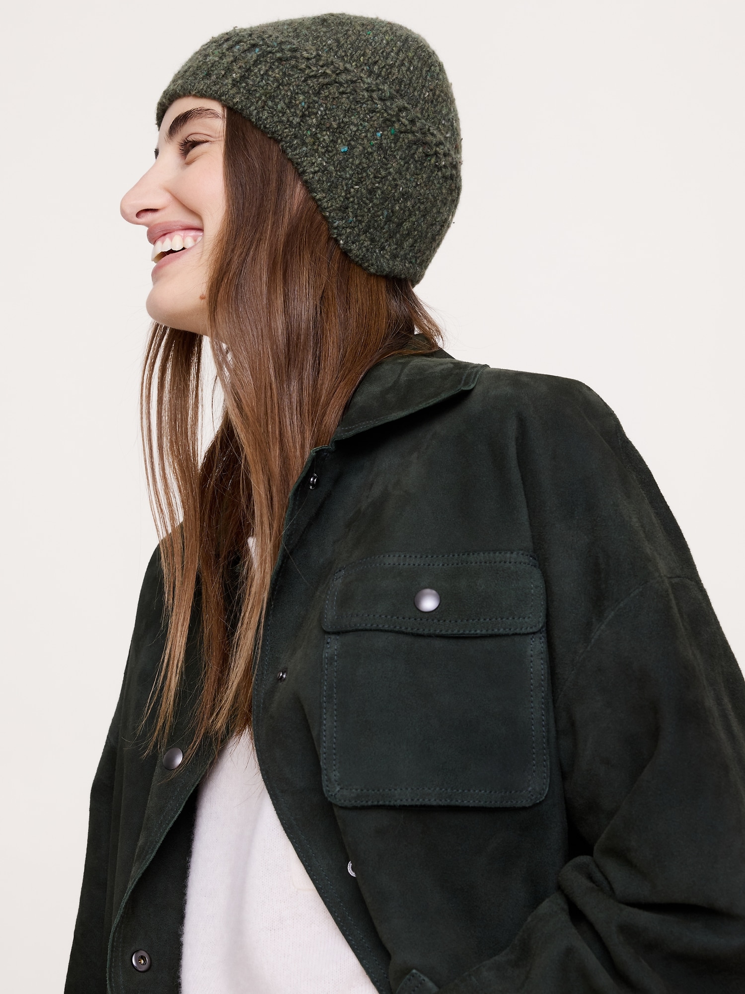 Image number 2 showing, Donegal Wool-Blend Beanie