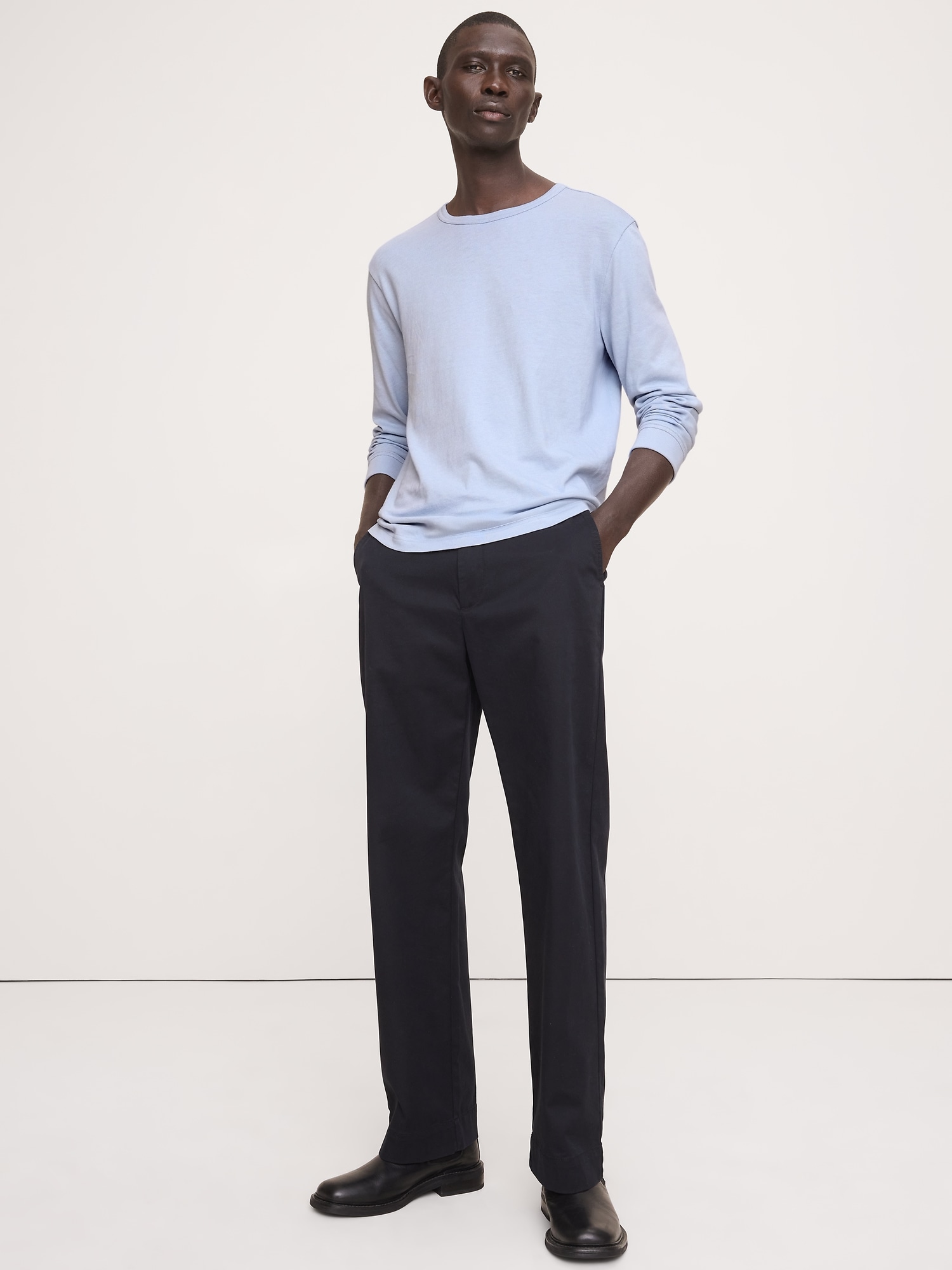 Image number 1 showing, Cotton Jersey Long-Sleeve T-Shirt