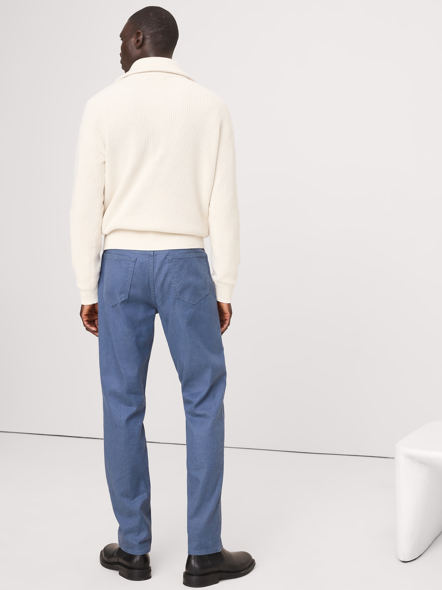 Image number 5 showing, Slim Linen-Cotton Traveler Pant