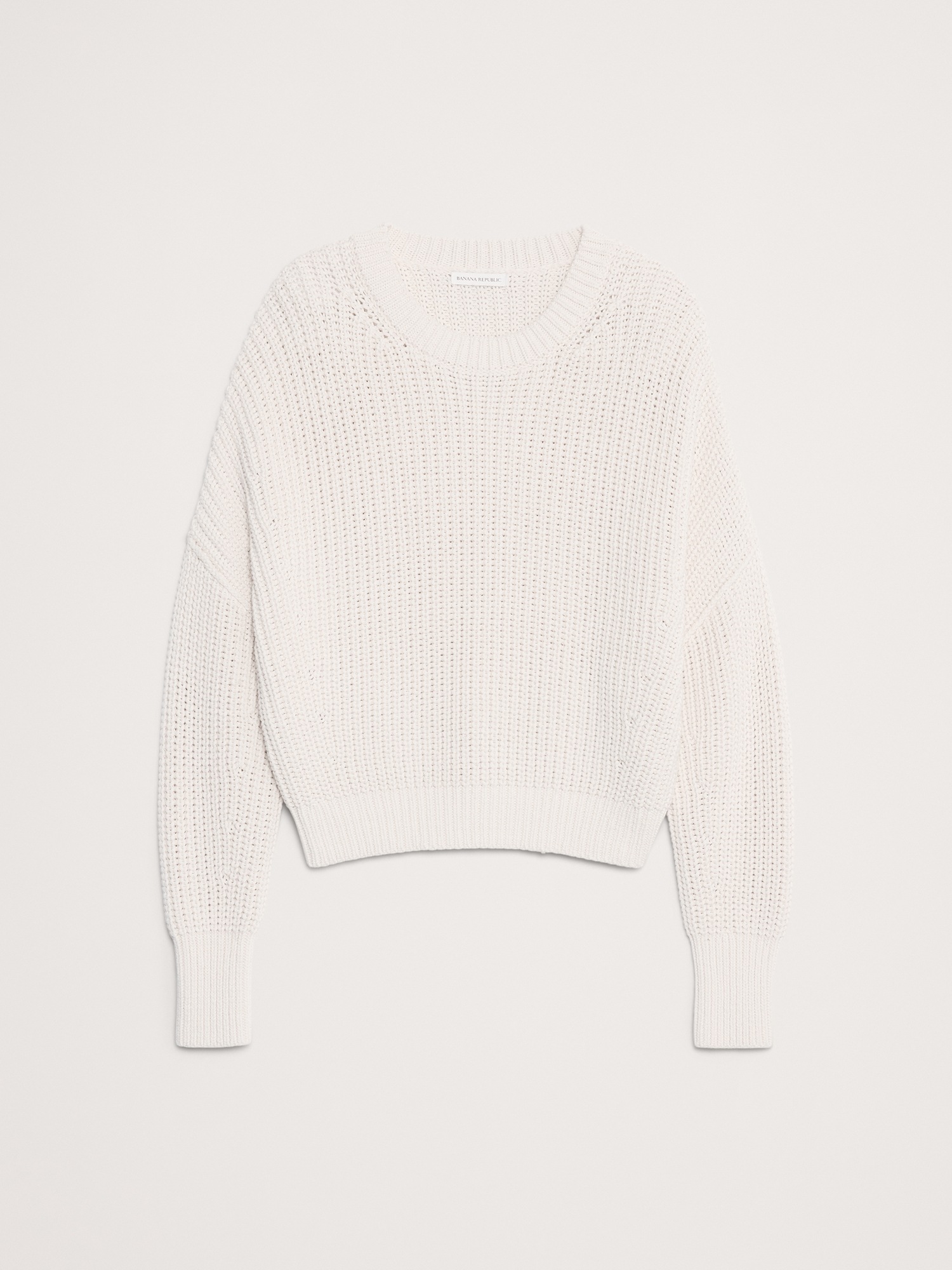 Image number 4 showing, Cotton Crew-Neck Sweater