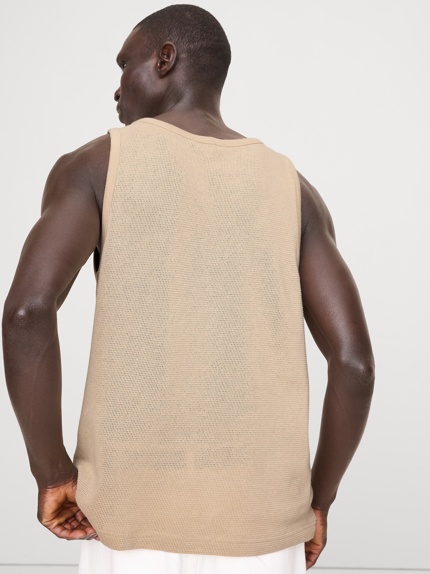 Image number 2 showing, Cotton Mesh Tank