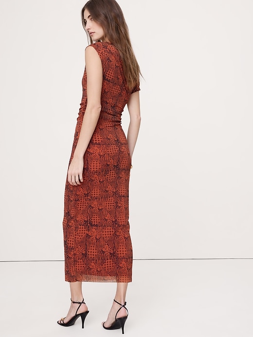 black silk maxi slip dress Maxim Maxi Slip Dress in Black