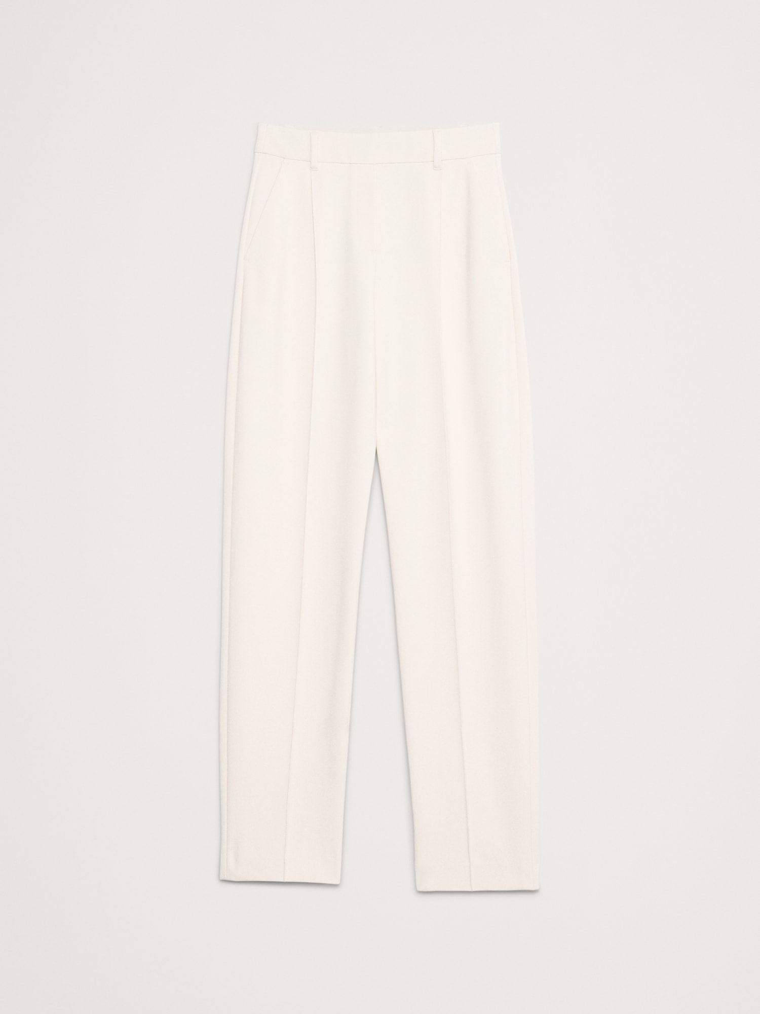 Image number 5 showing, High-Rise Tapered Drapey Ponte Pull-On Pant