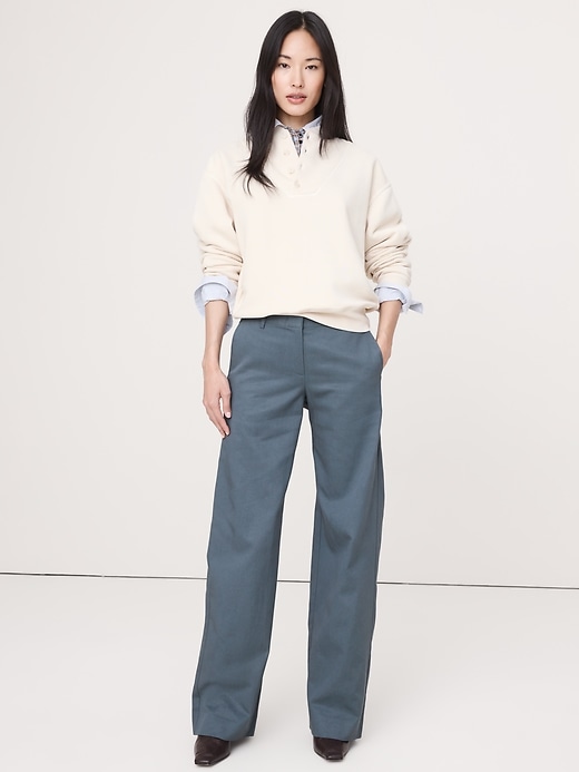 The Everyday Wide-Leg Pant in Tencel™-Cotton