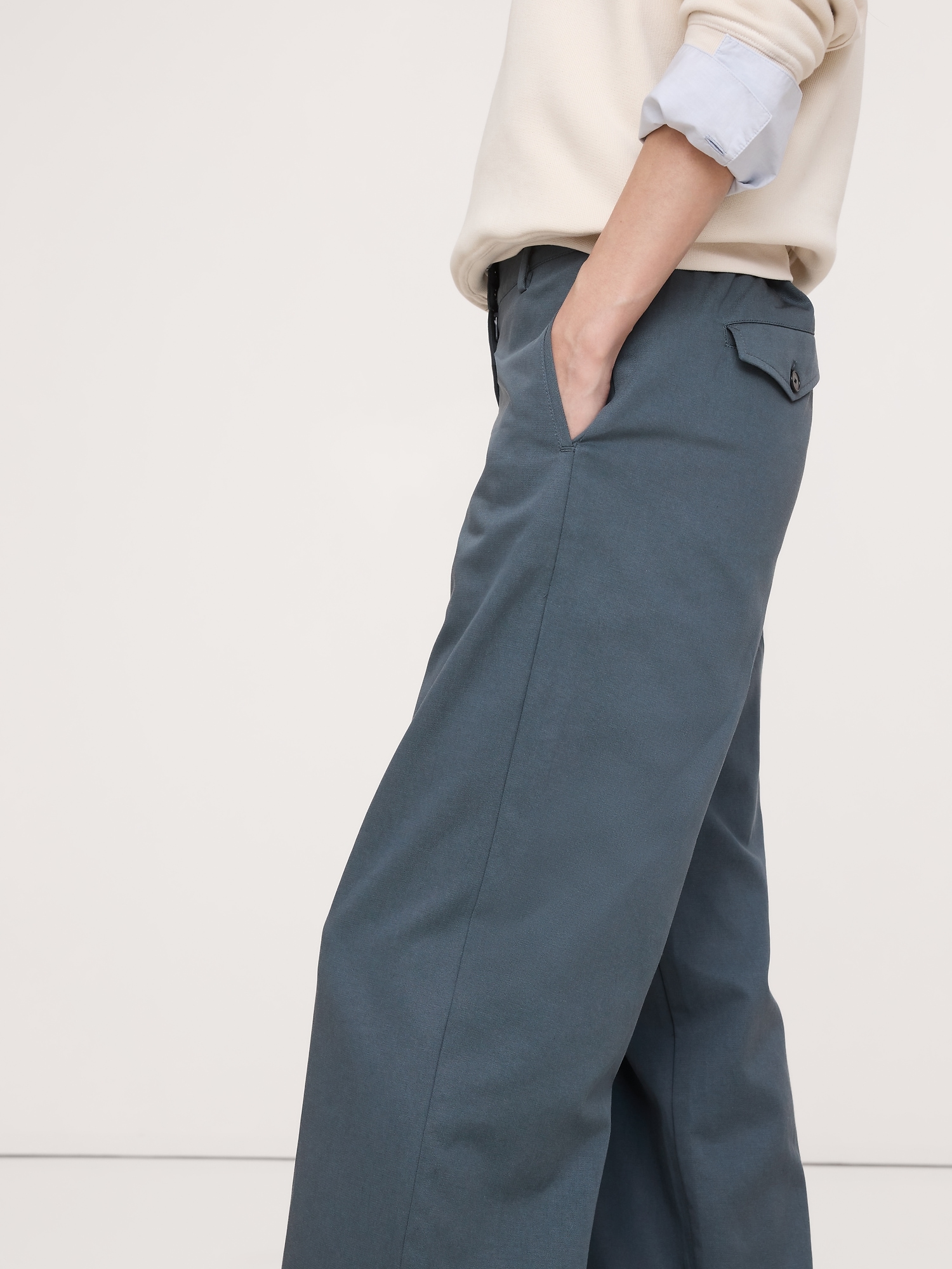 Image number 3 showing, The Everyday Wide-Leg Pant