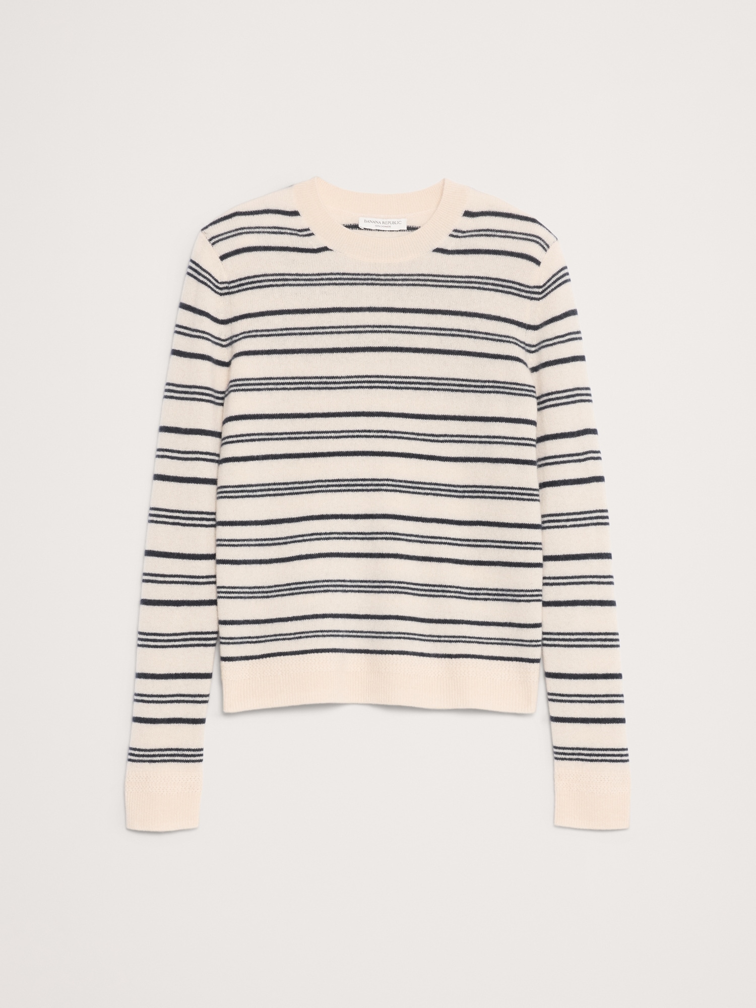 Image number 2 showing, Lightweight Cashmere Crew-Neck Sweater