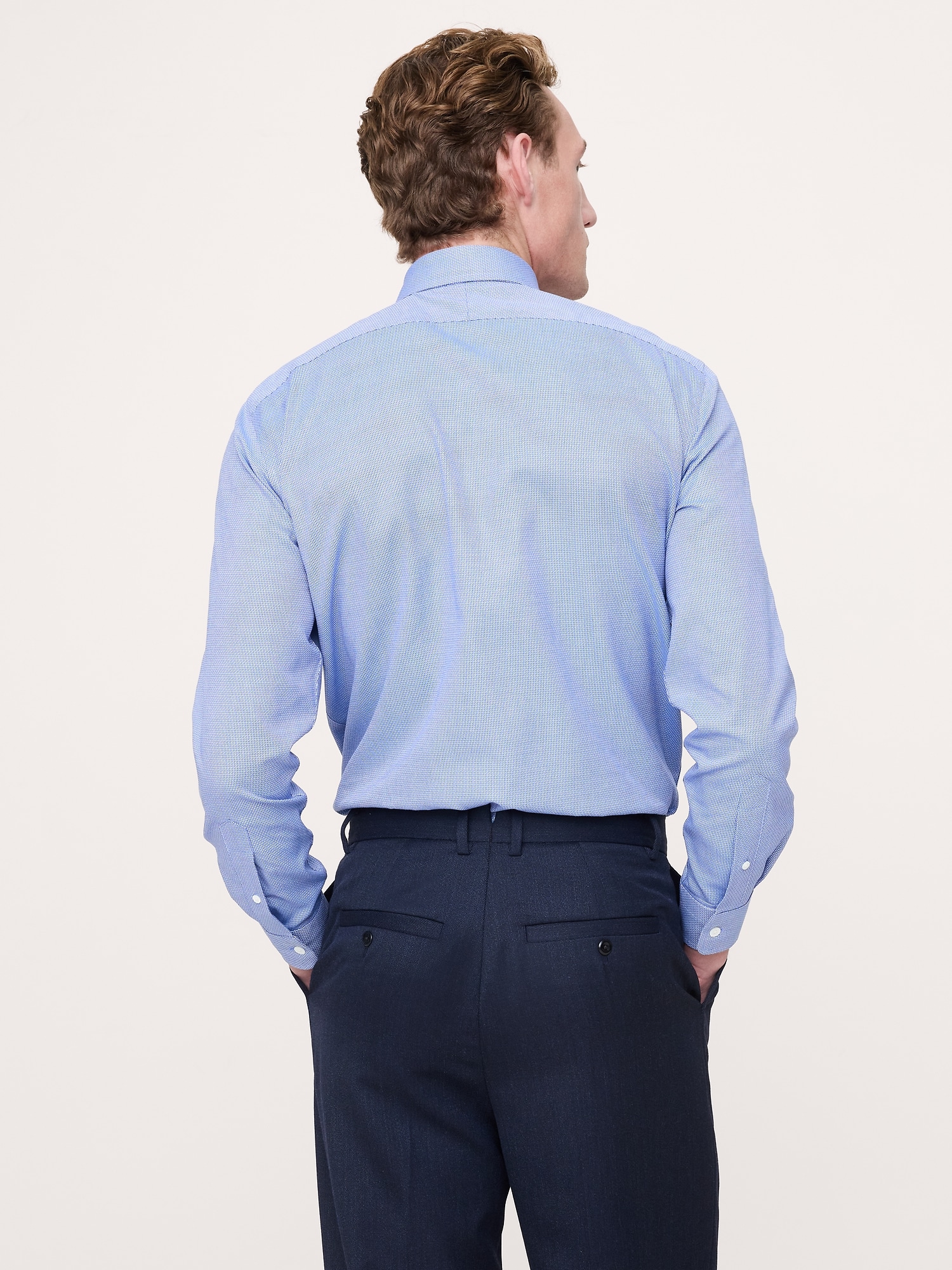 Image number 3 showing, Standard-Fit Wrinkle-Resistant Dress Shirt