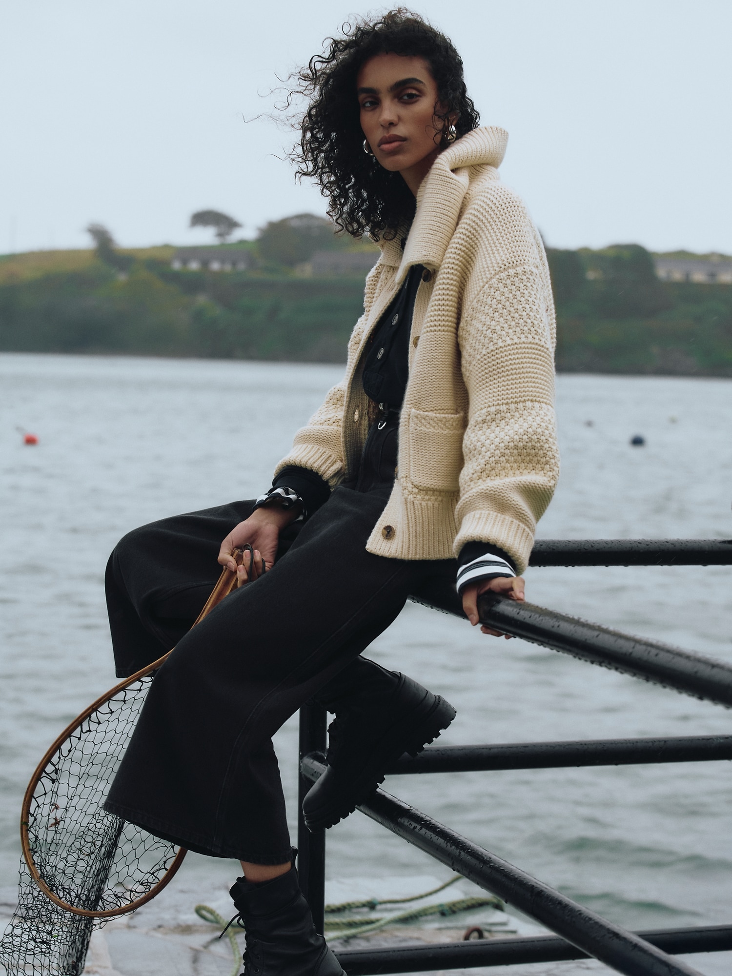 Image number 3 showing, Spacedye Cotton-Wool Cardigan