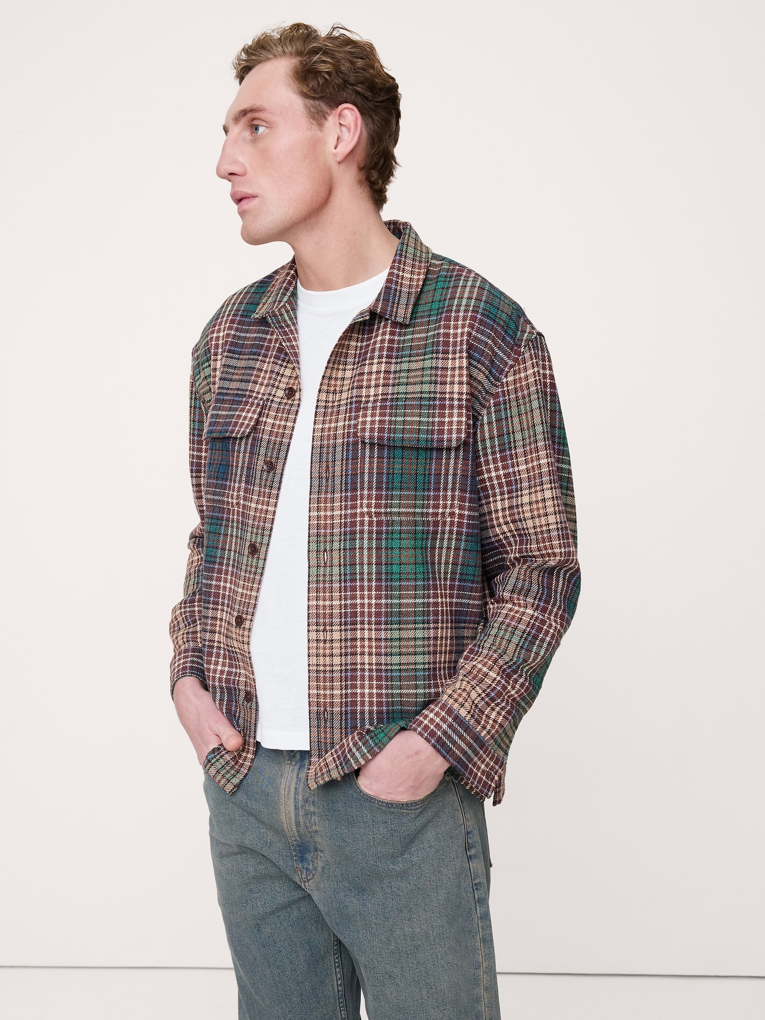 Image number 3 showing, Cotton Slub Crew-Neck T-Shirt