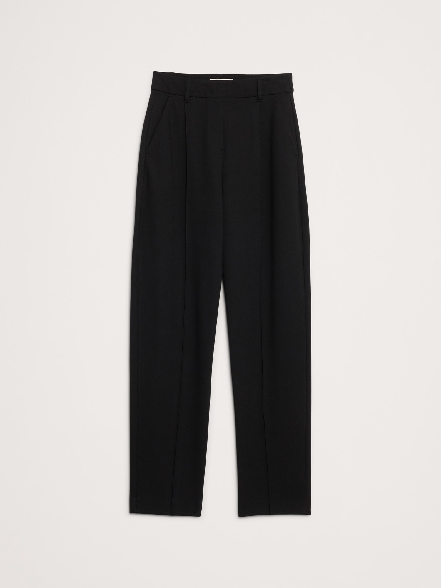 Image number 5 showing, High-Rise Tapered Drapey Ponte Pull-On Pant