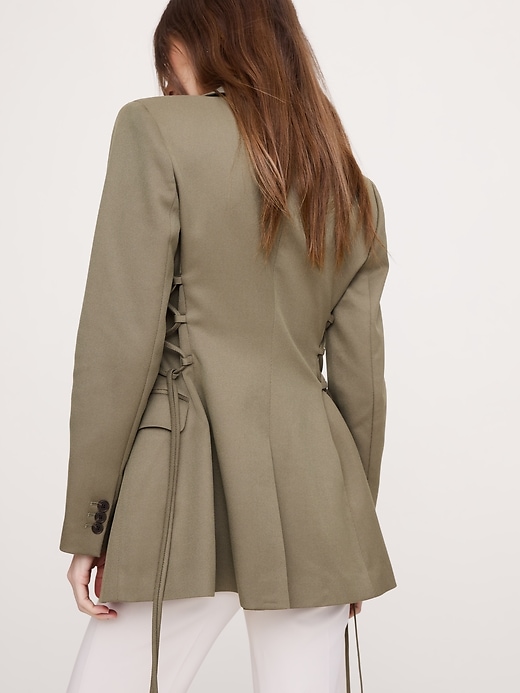 Hourglass Corset Blazer | Banana Republic
