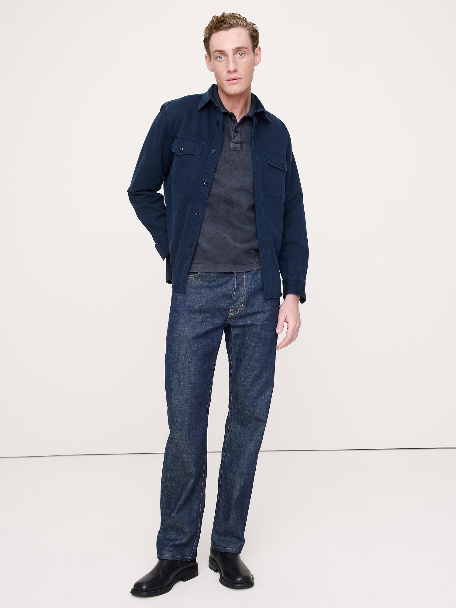 Image number 3 showing, Sun-Washed Pique Polo