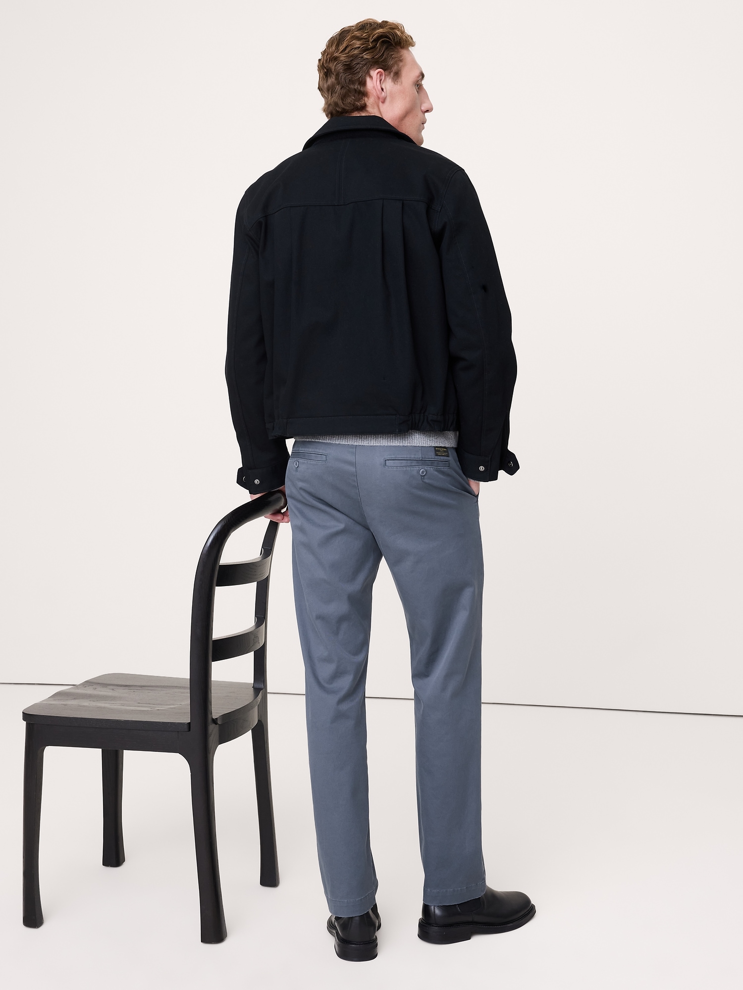 Image number 3 showing, Straight Lived-In Chino