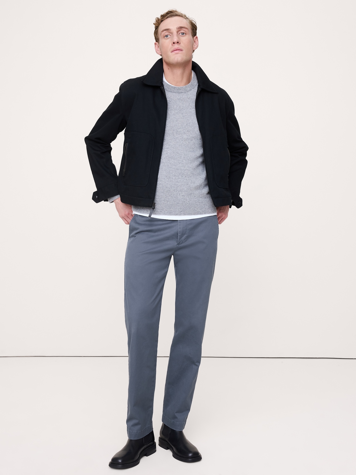 Image number 4 showing, Straight Lived-In Chino