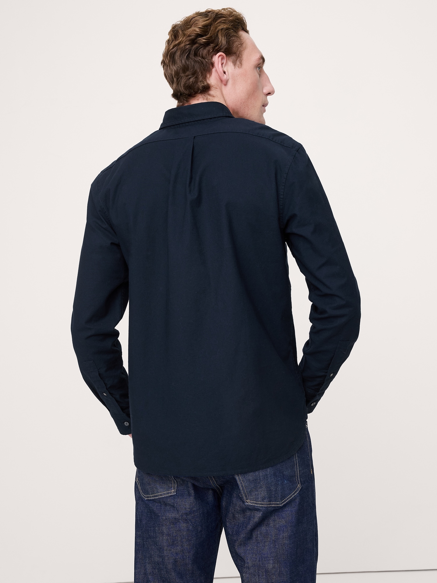 Image number 2 showing, Standard-Fit Oxford Shirt