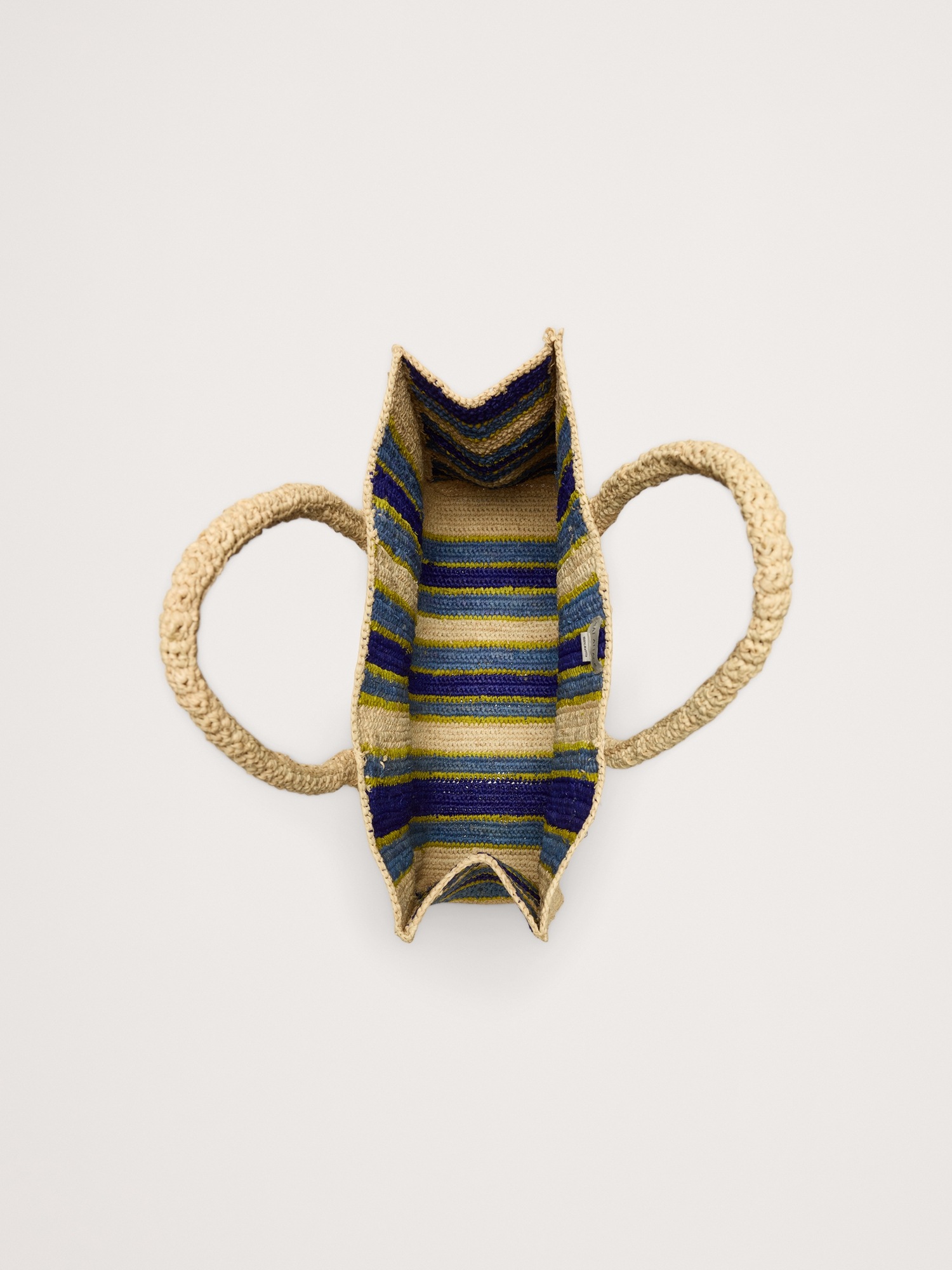 Женская сумка Hat Attack Arlington Stripe Tote, цвет: Океанский синий — фото 4