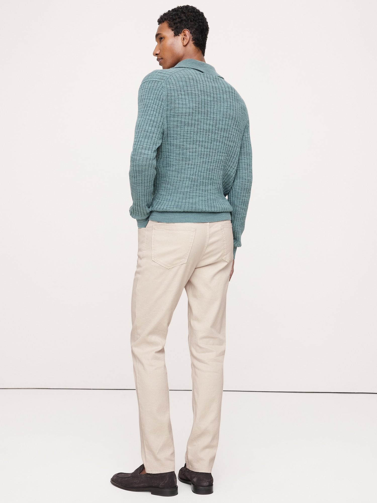 Image number 2 showing, Slim Linen-Cotton Traveler Pant
