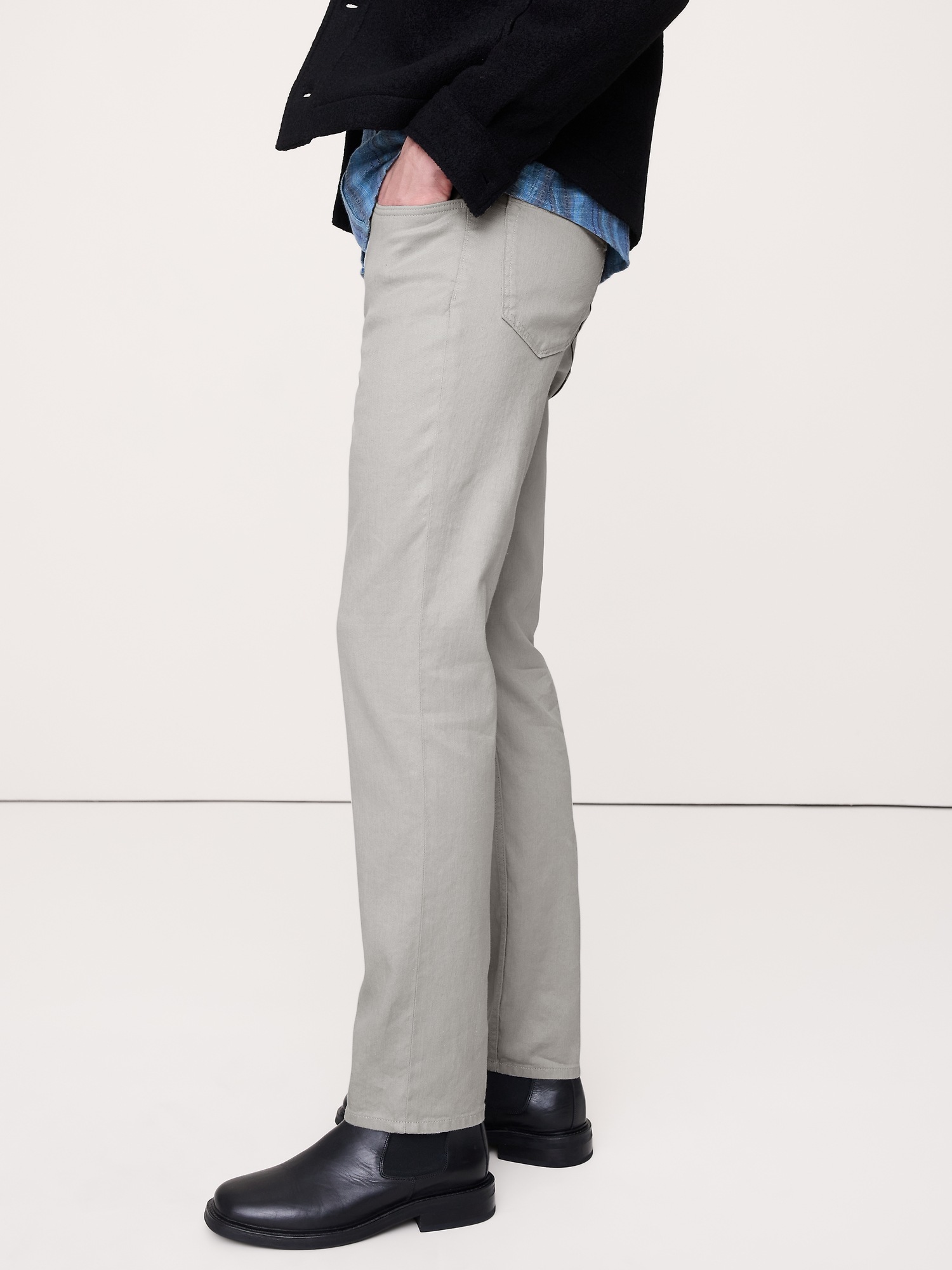 Image number 3 showing, Slim Linen-Cotton Traveler Pant