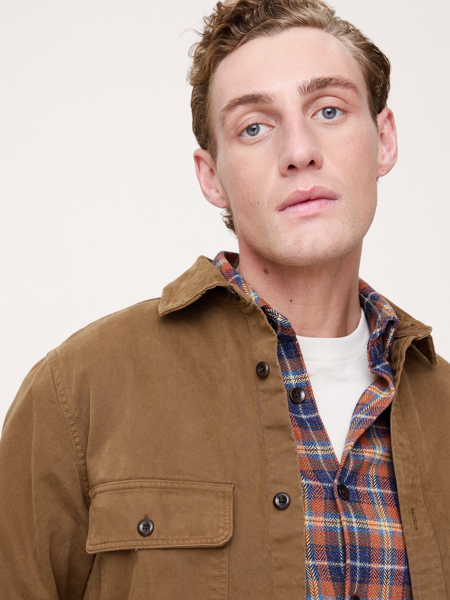 Image number 4 showing, Cotton Twill Shirt Jacket