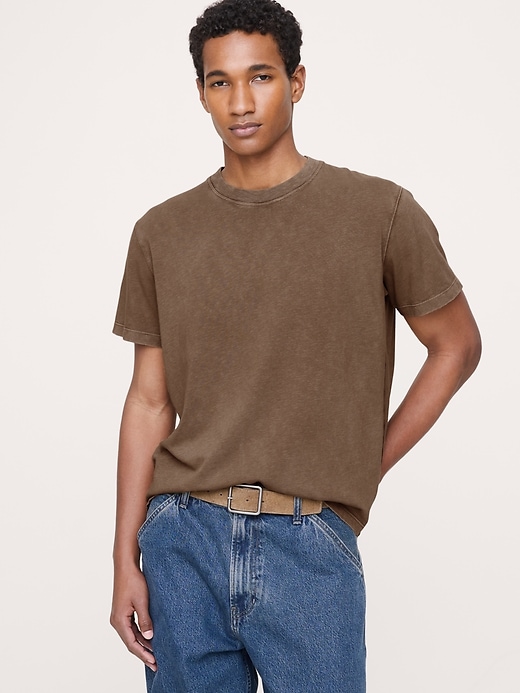 Heritage Cotton Slub Crew-Neck T-Shirt
