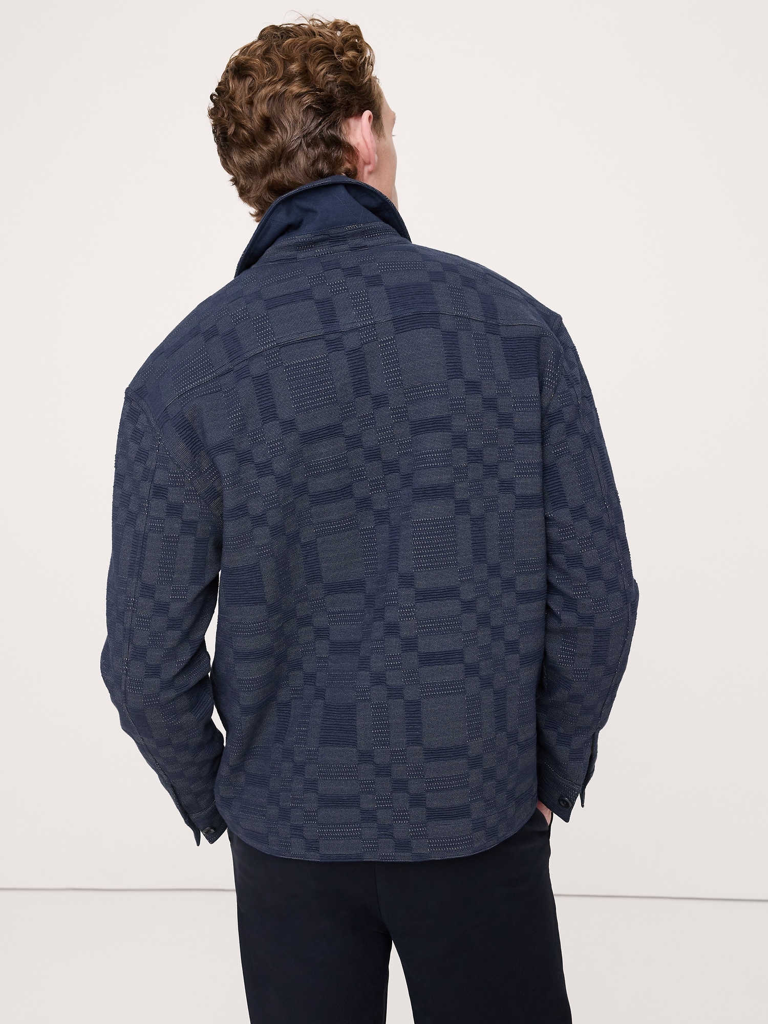 Image number 2 showing, Jacquard Chore Coat