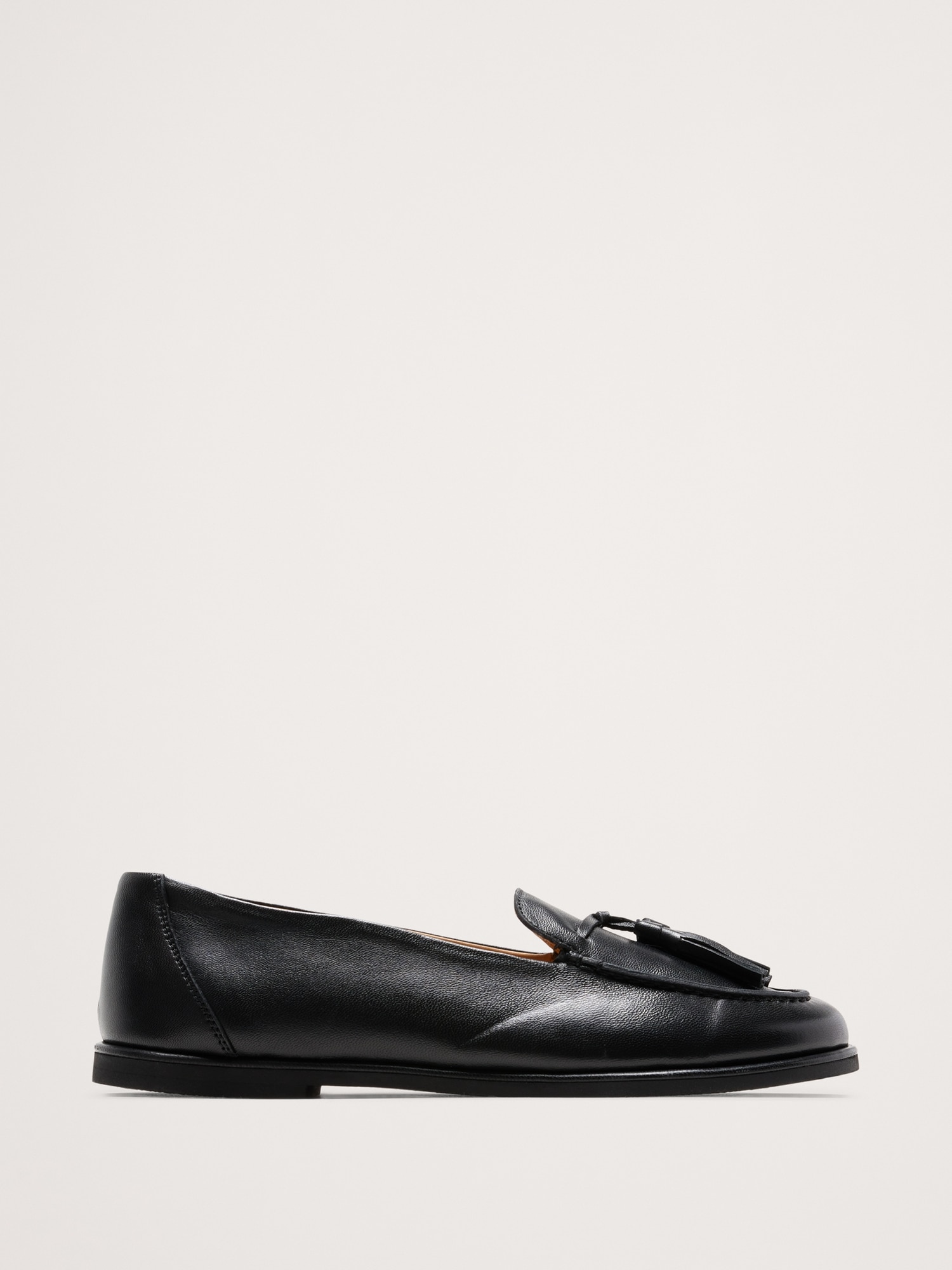 Italian Leather Tassel Loafer