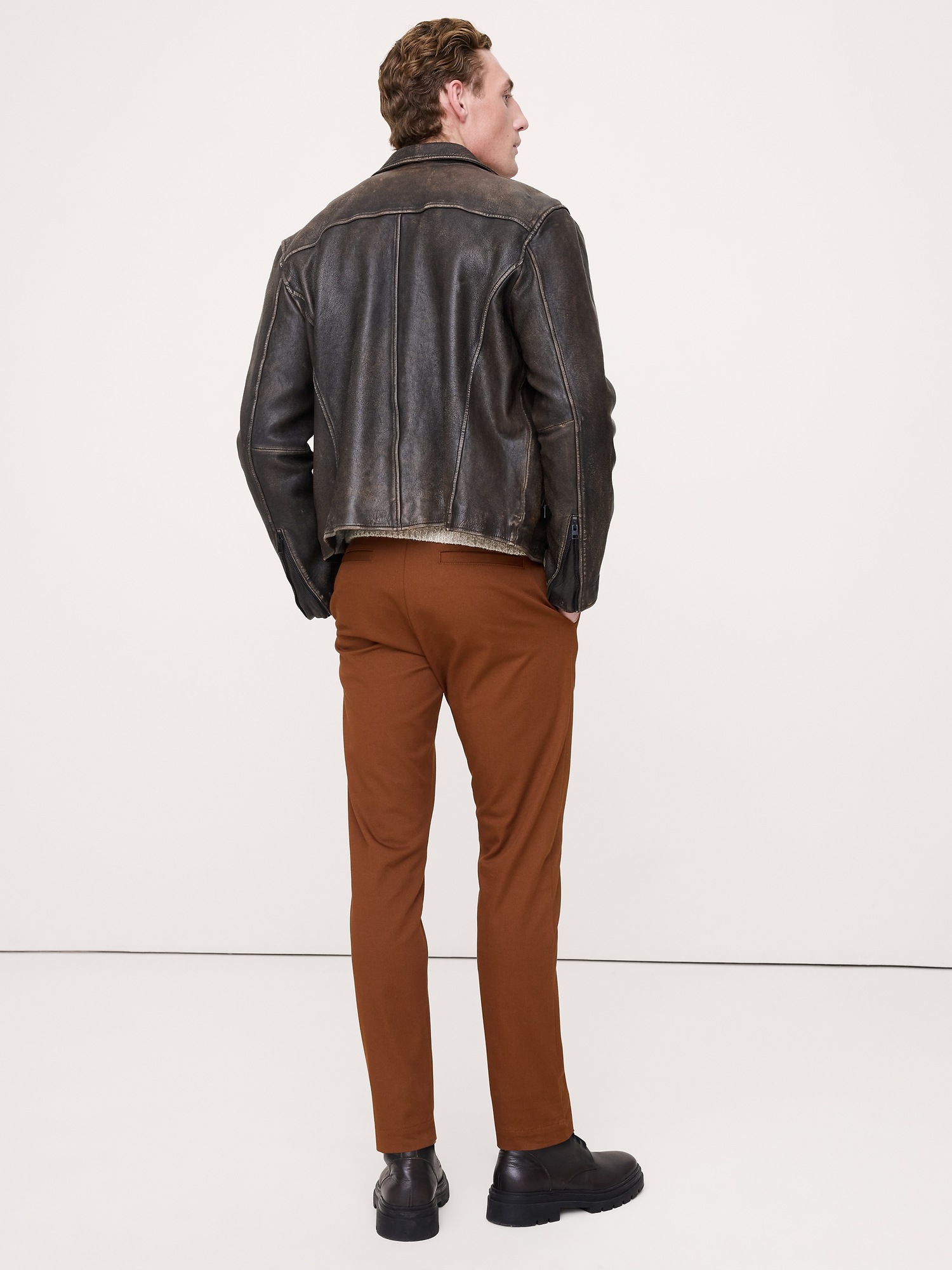 Image number 3 showing, Athletic Italian-Stretch Chino