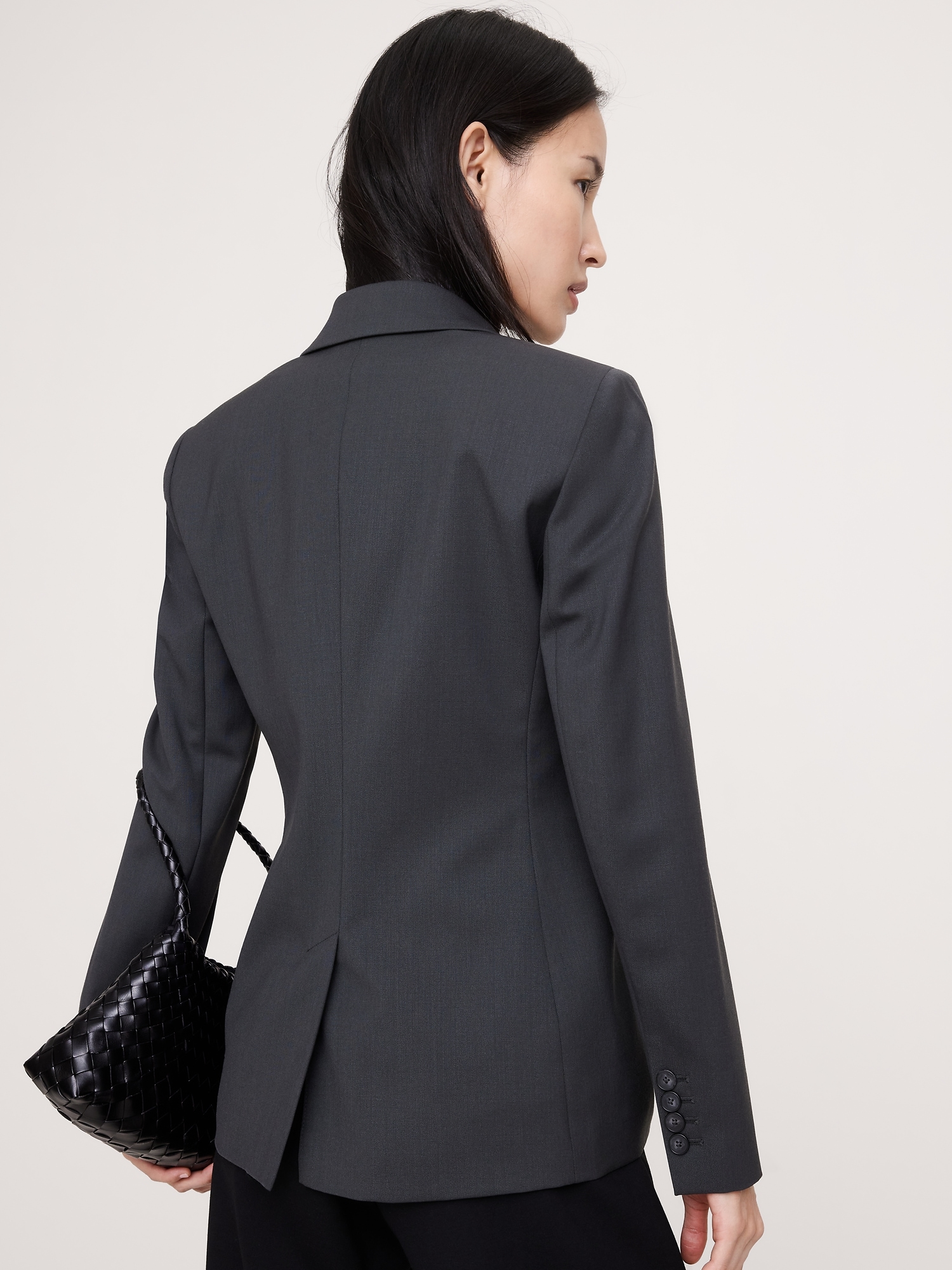 Image number 3 showing, Slim Italian Lightweight Wool Blazer