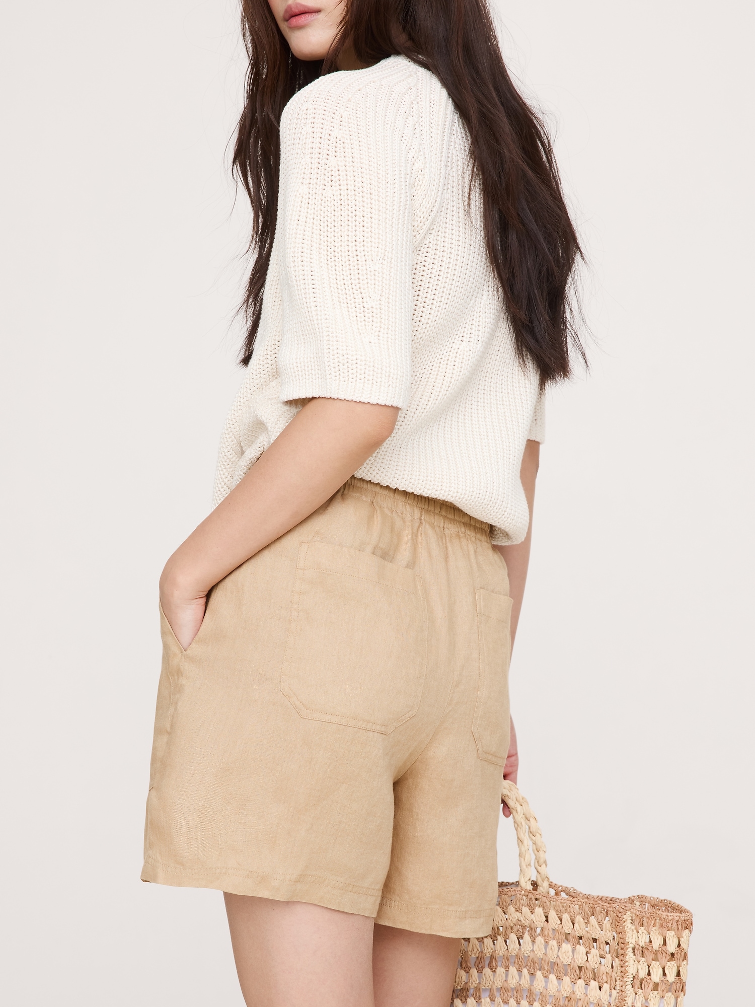 Image number 2 showing, The Getaway 4" Short in Linen