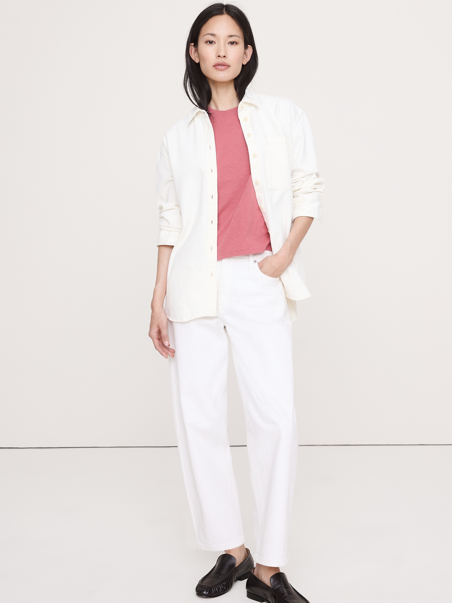 Image number 5 showing, Cotton Slub Crew-Neck T-Shirt