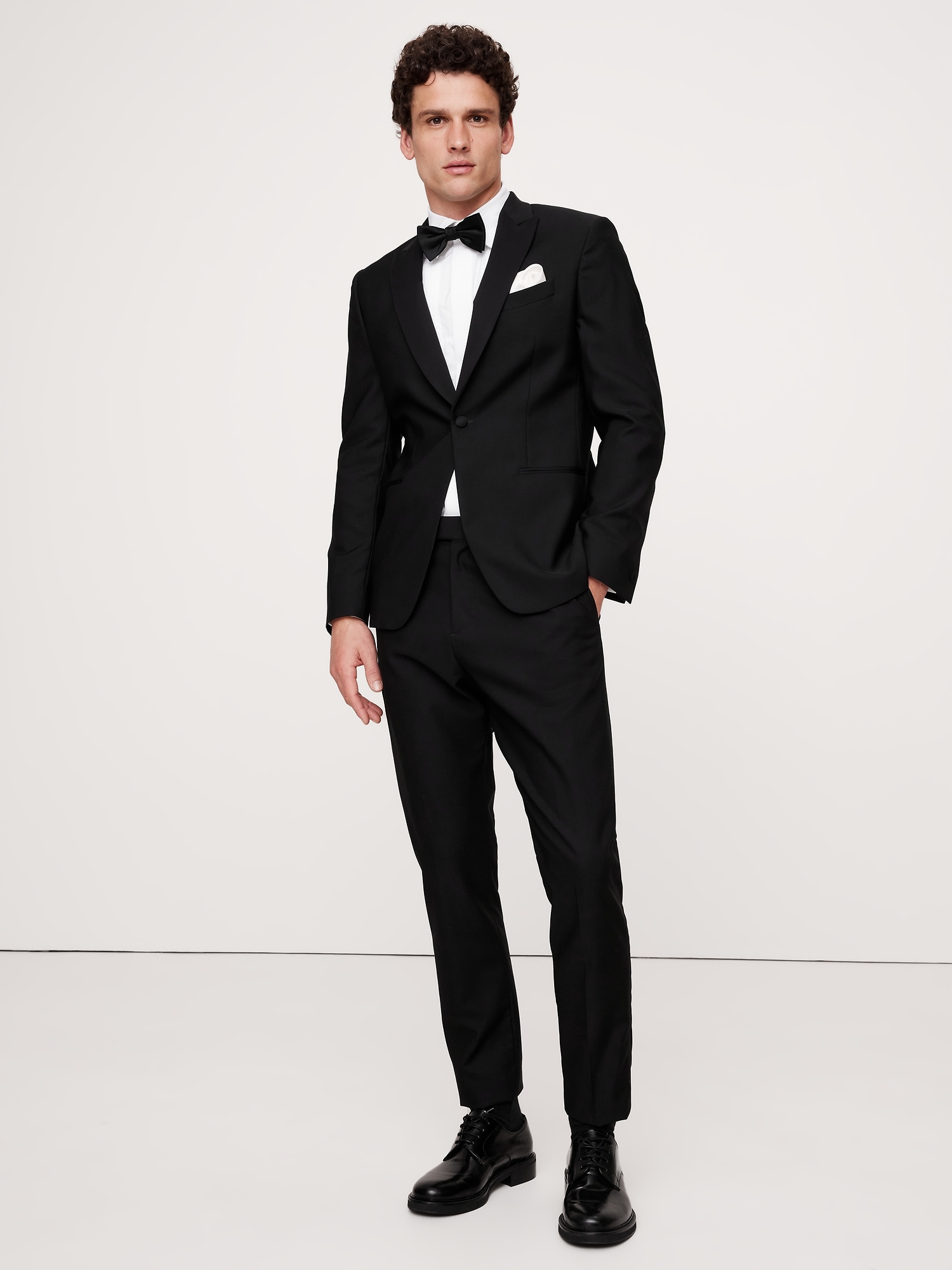 Image number 2 showing, Slim Pleated Tuxedo Shirt