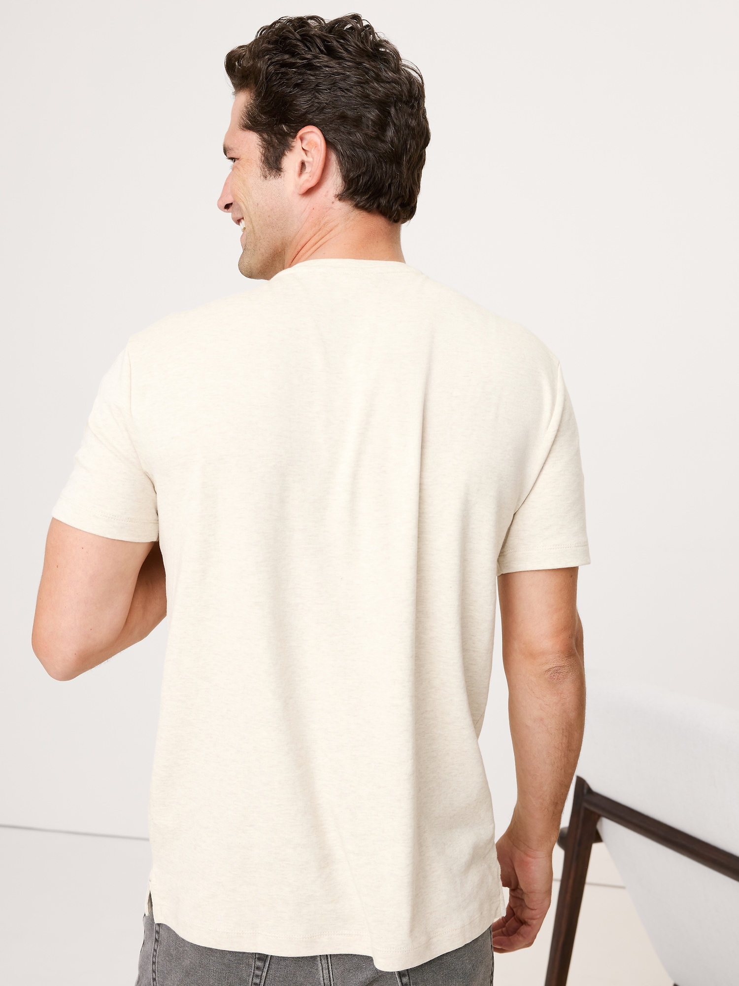 Image number 6 showing, Luxury-Touch V-Neck T-Shirt