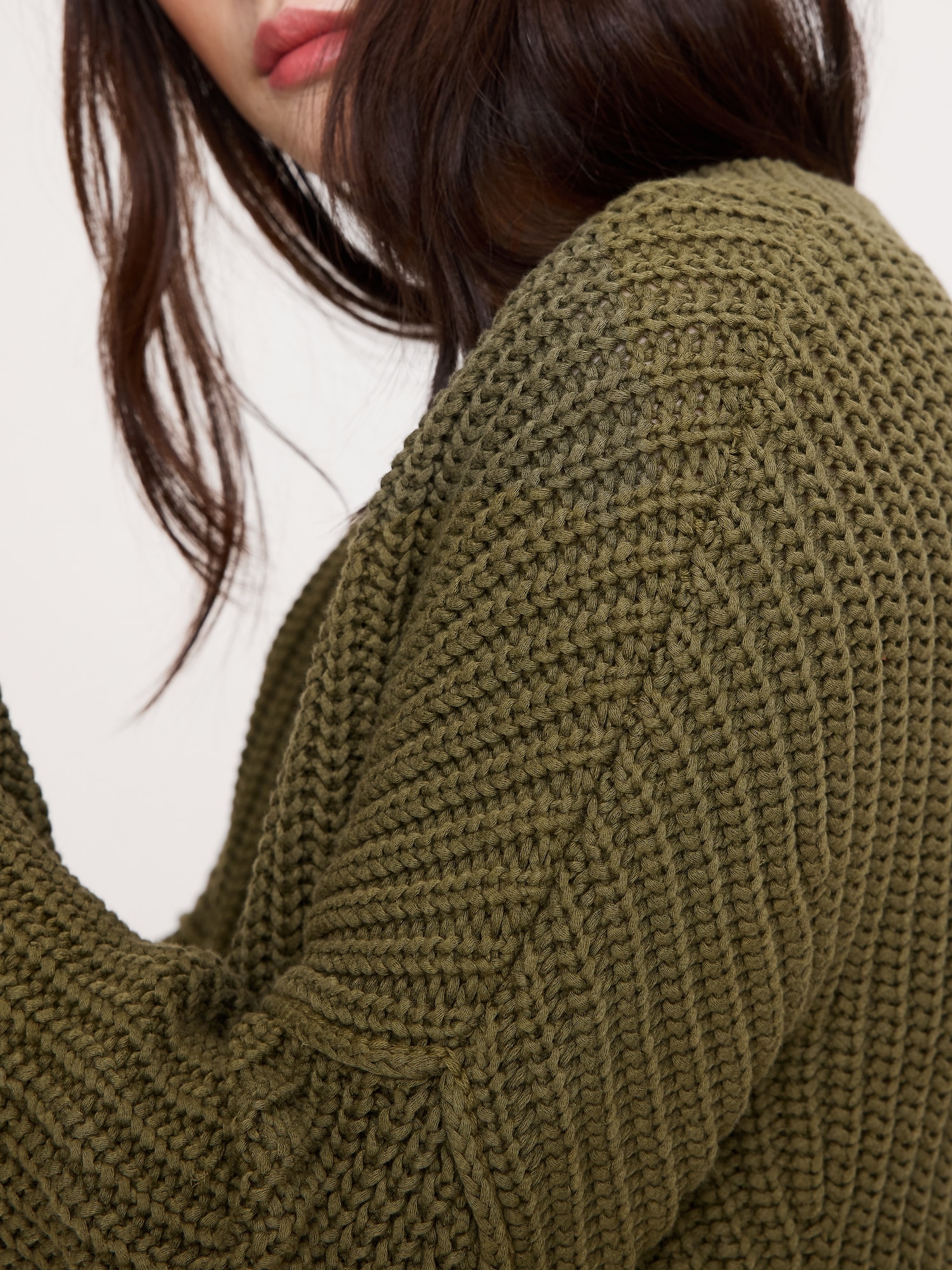 Image number 4 showing, Cotton V-Neck Sweater