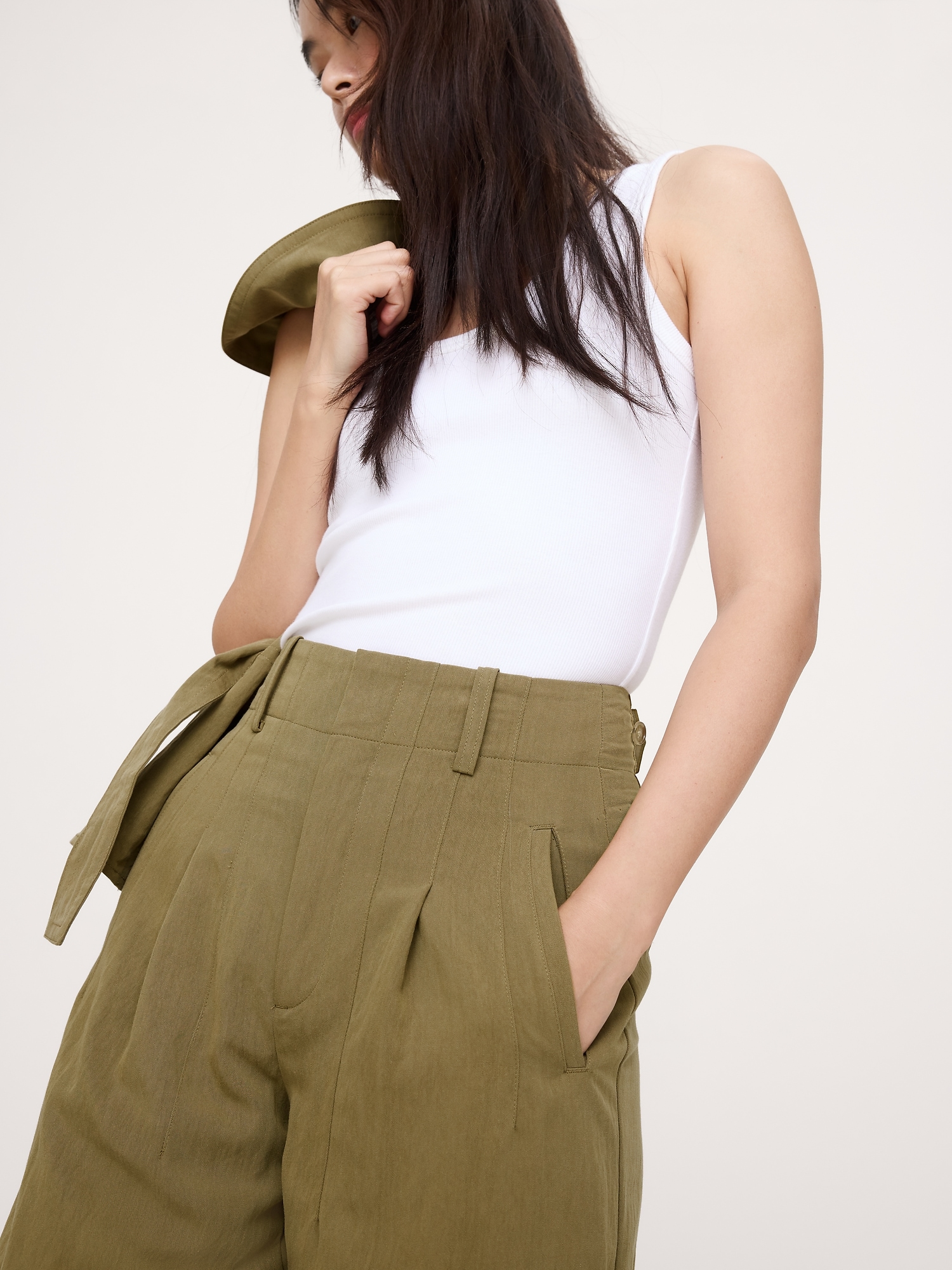 Image number 4 showing, Heritage Wide-Leg Utility Pant