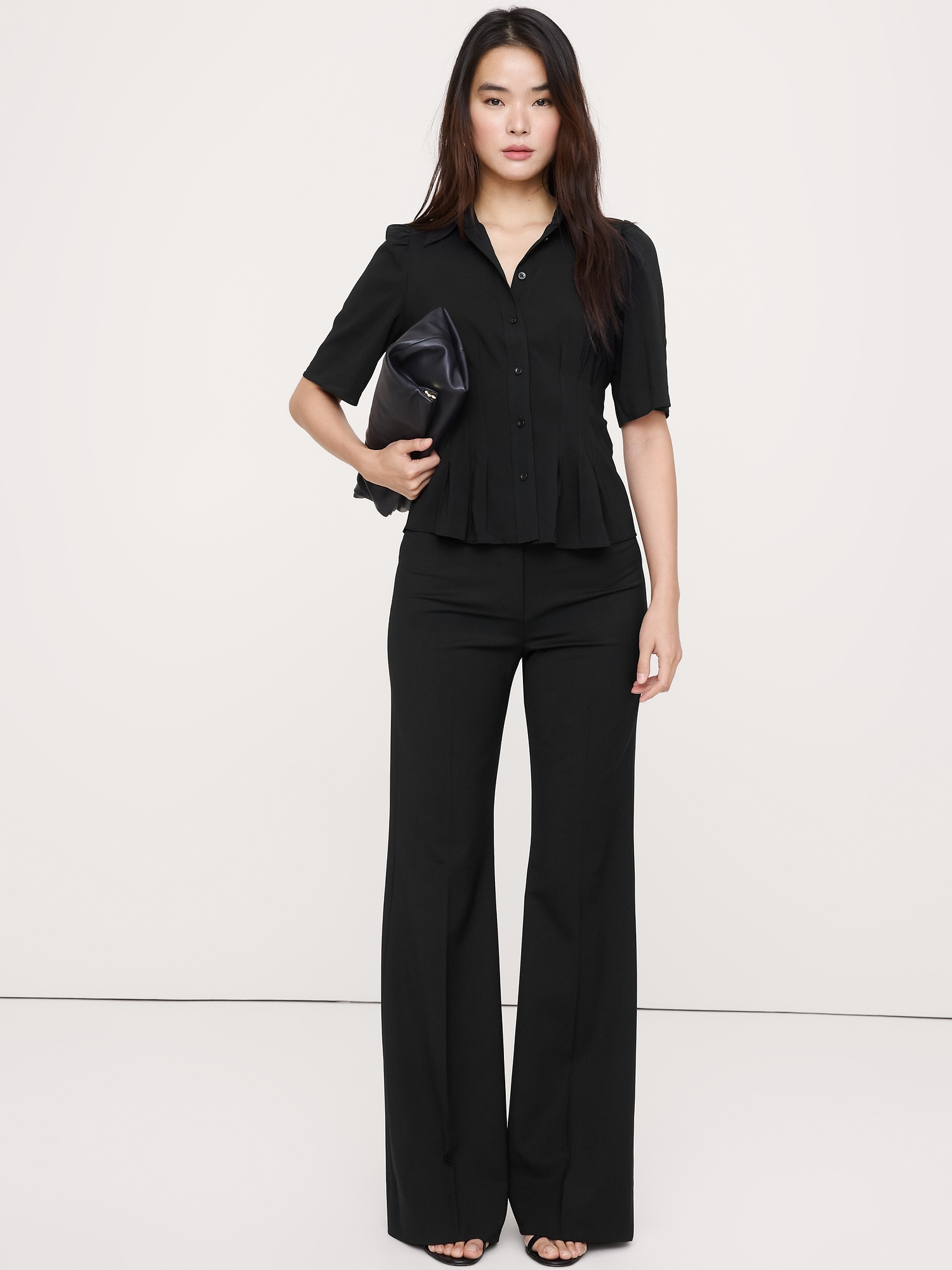 Image number 6 showing, Georgette Tie-Back Blouse