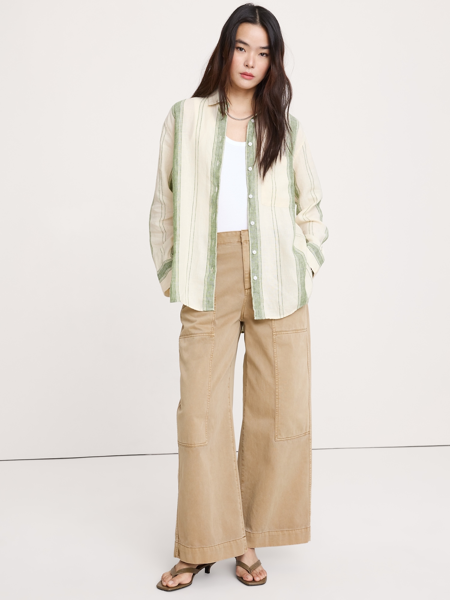 The Oversized Linen Shirt