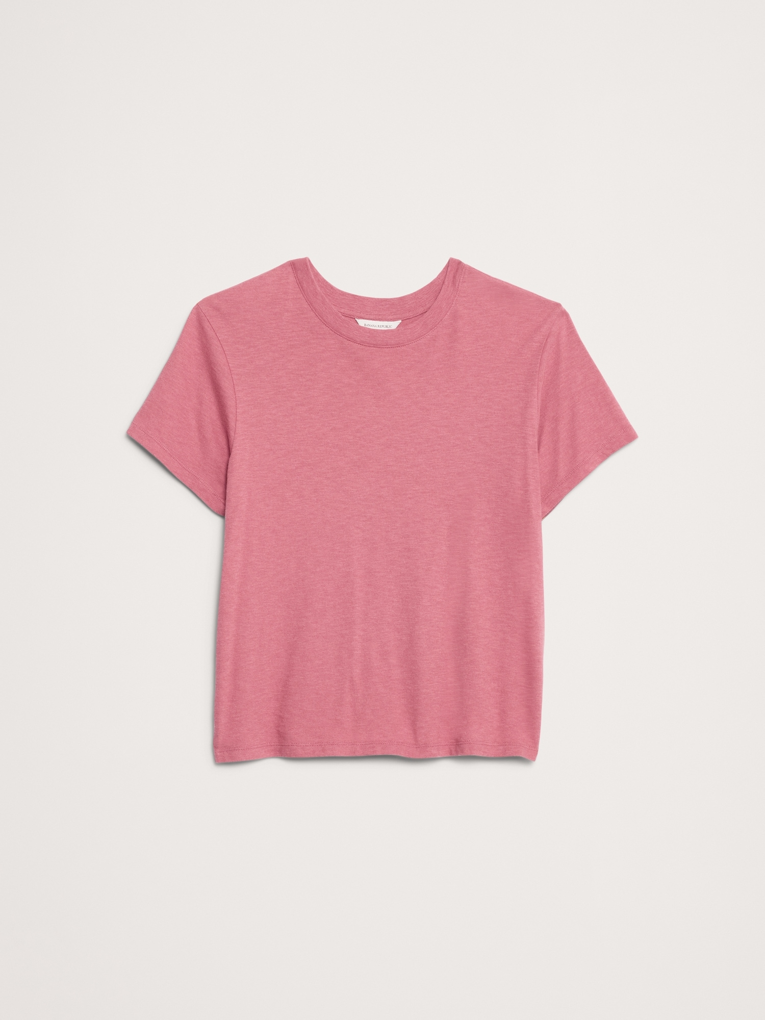 Image number 6 showing, Cotton Slub Crew-Neck T-Shirt