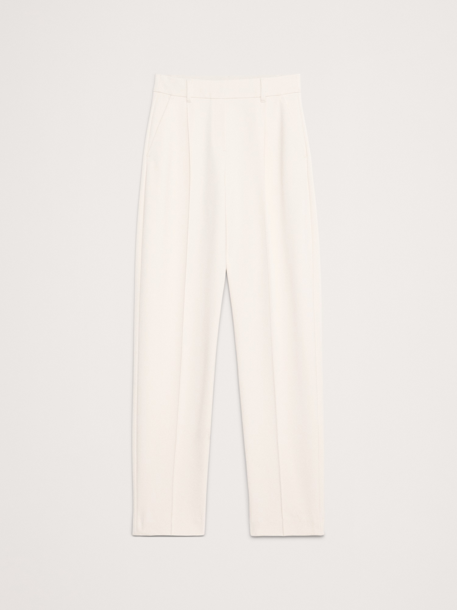 Image number 5 showing, High-Rise Tapered Drapey Ponte Pull-On Pant