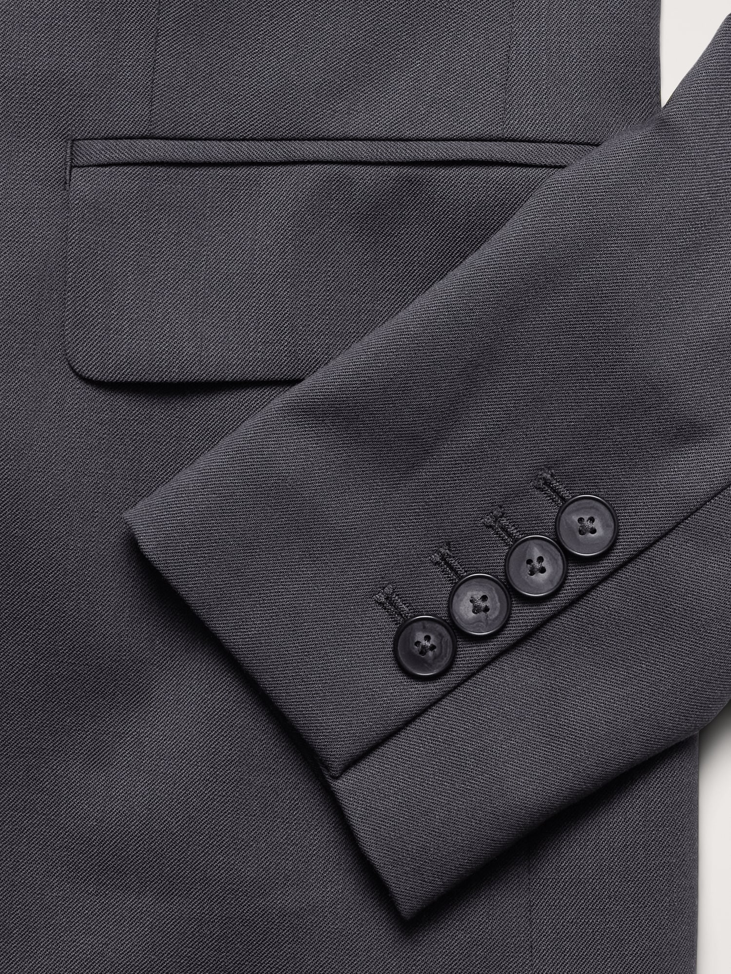 Image number 7 showing, Slim Italian Lightweight Wool Blazer