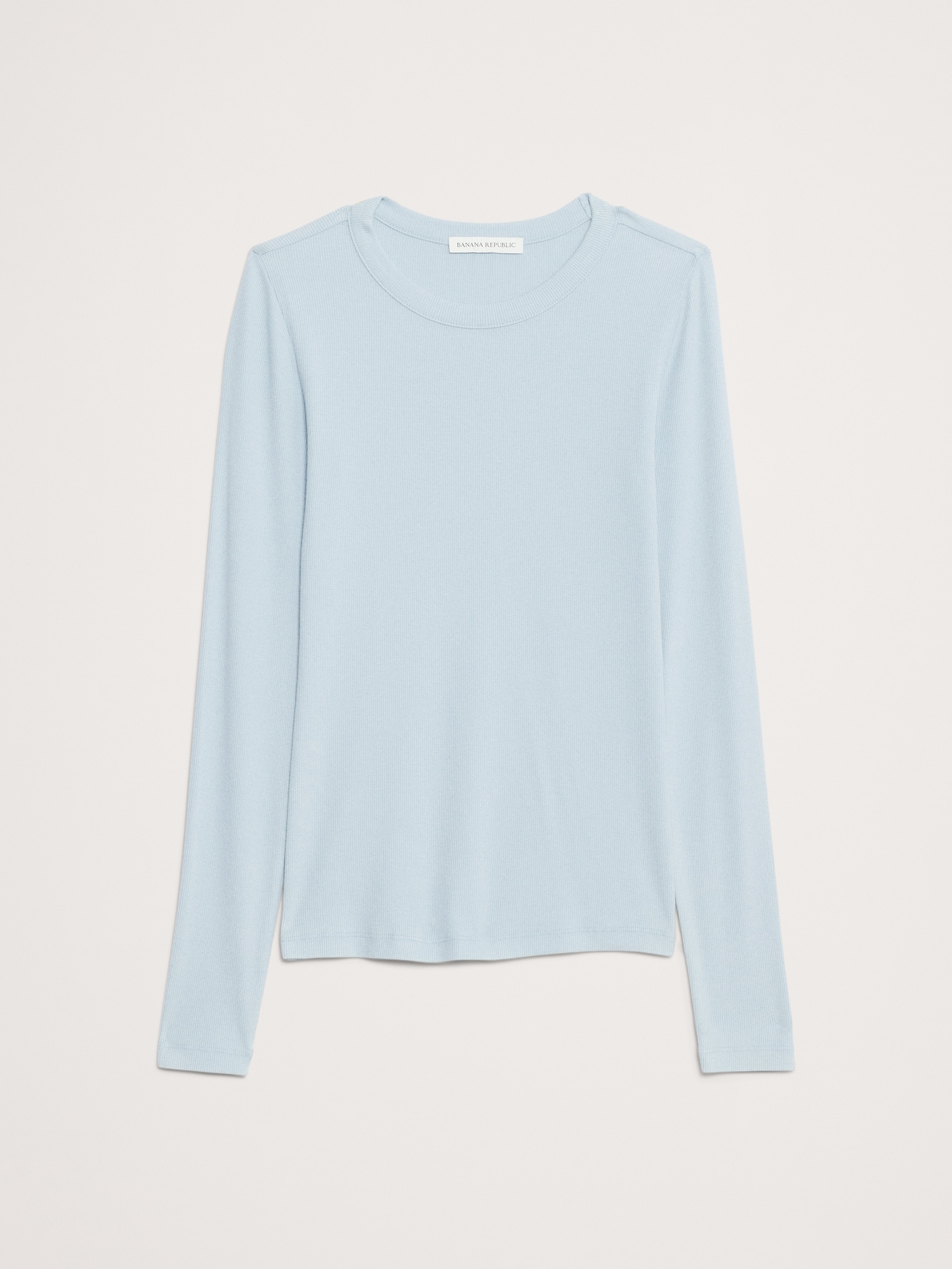 Image number 4 showing, Ribbed Crew-Neck T-Shirt