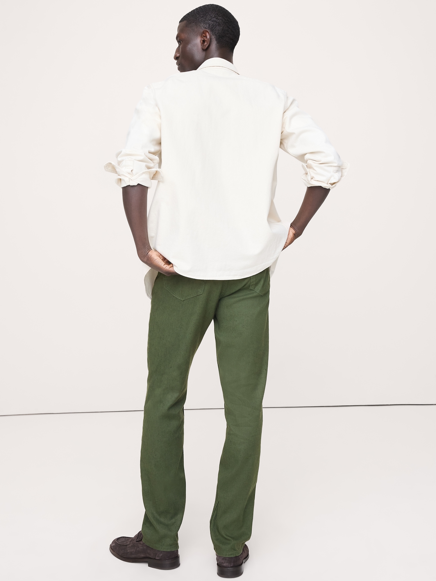 Image number 2 showing, Slim Linen-Cotton Traveler Pant