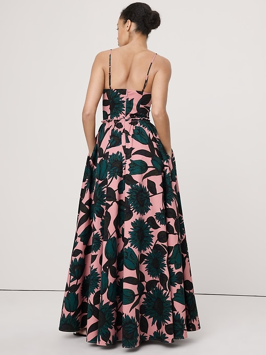chiffon maxi shirt dress Nuichan women's chiffon maxi dress, long sleeve floral dress in green