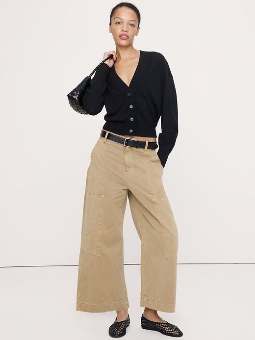 Merino Cardigan Sweater