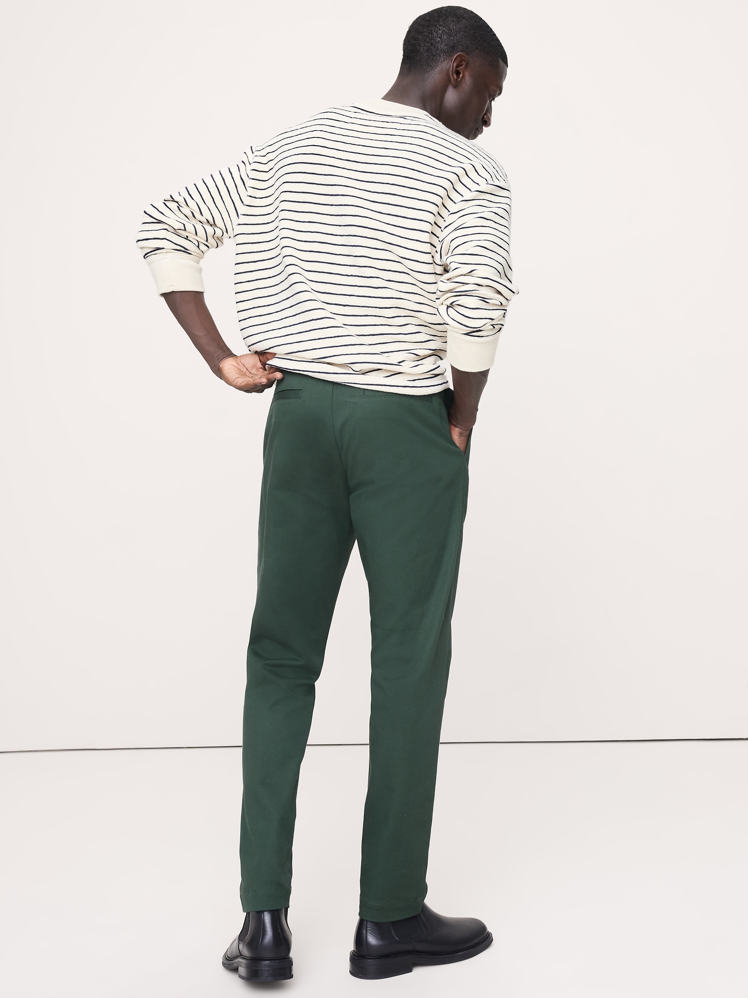 Image number 3 showing, Athletic Italian-Stretch Chino