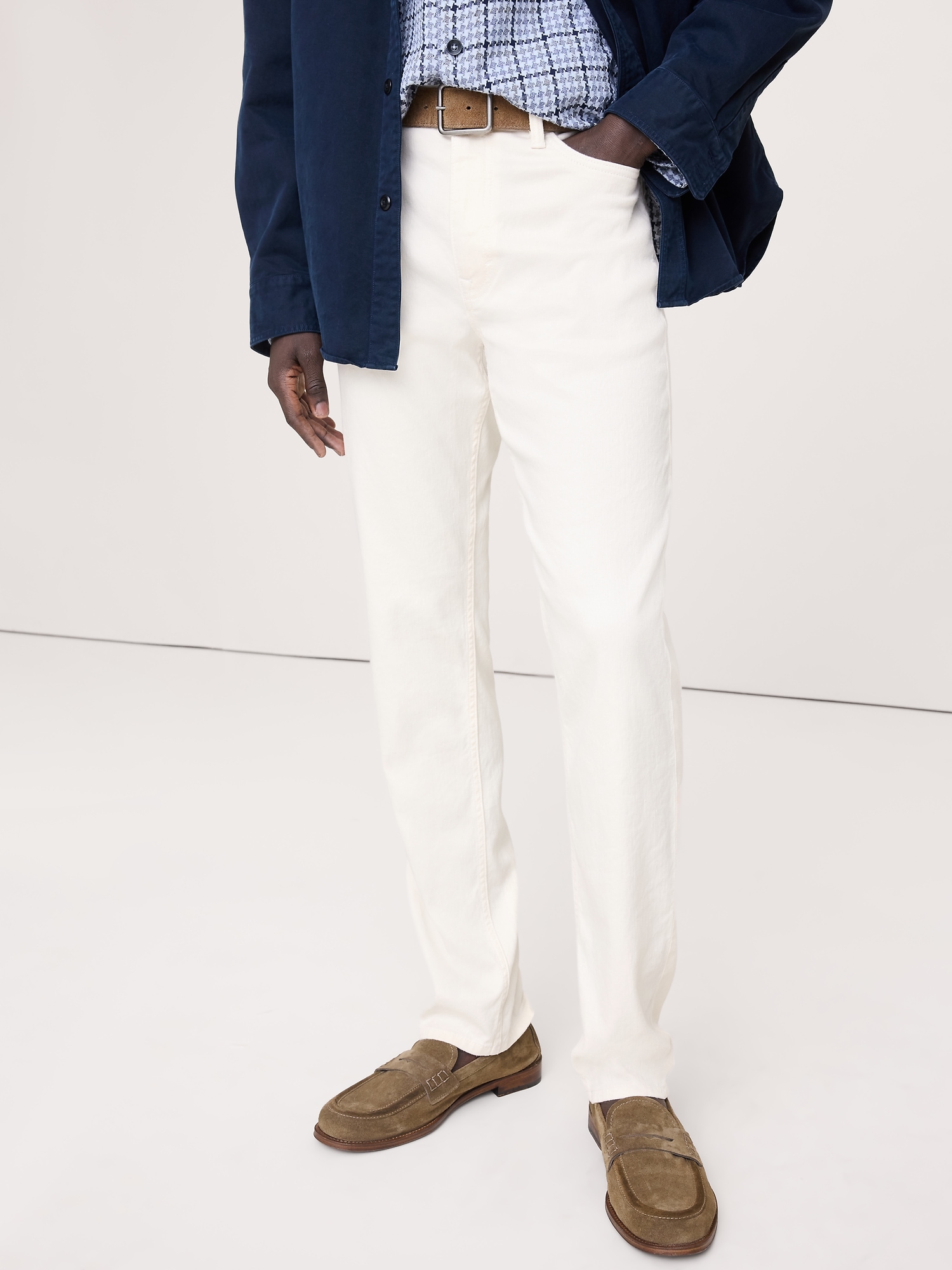Image number 3 showing, Slim Linen-Cotton Traveler Pant