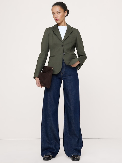 Slim Everywhere Ponte Blazer
