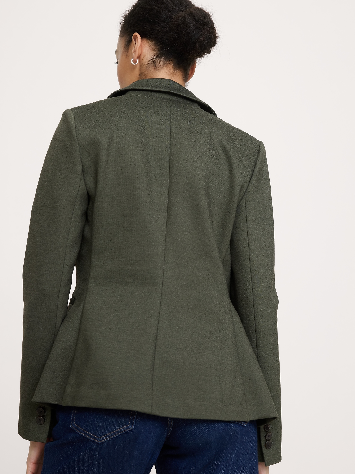 Image number 3 showing, Slim Everywhere Ponte Blazer