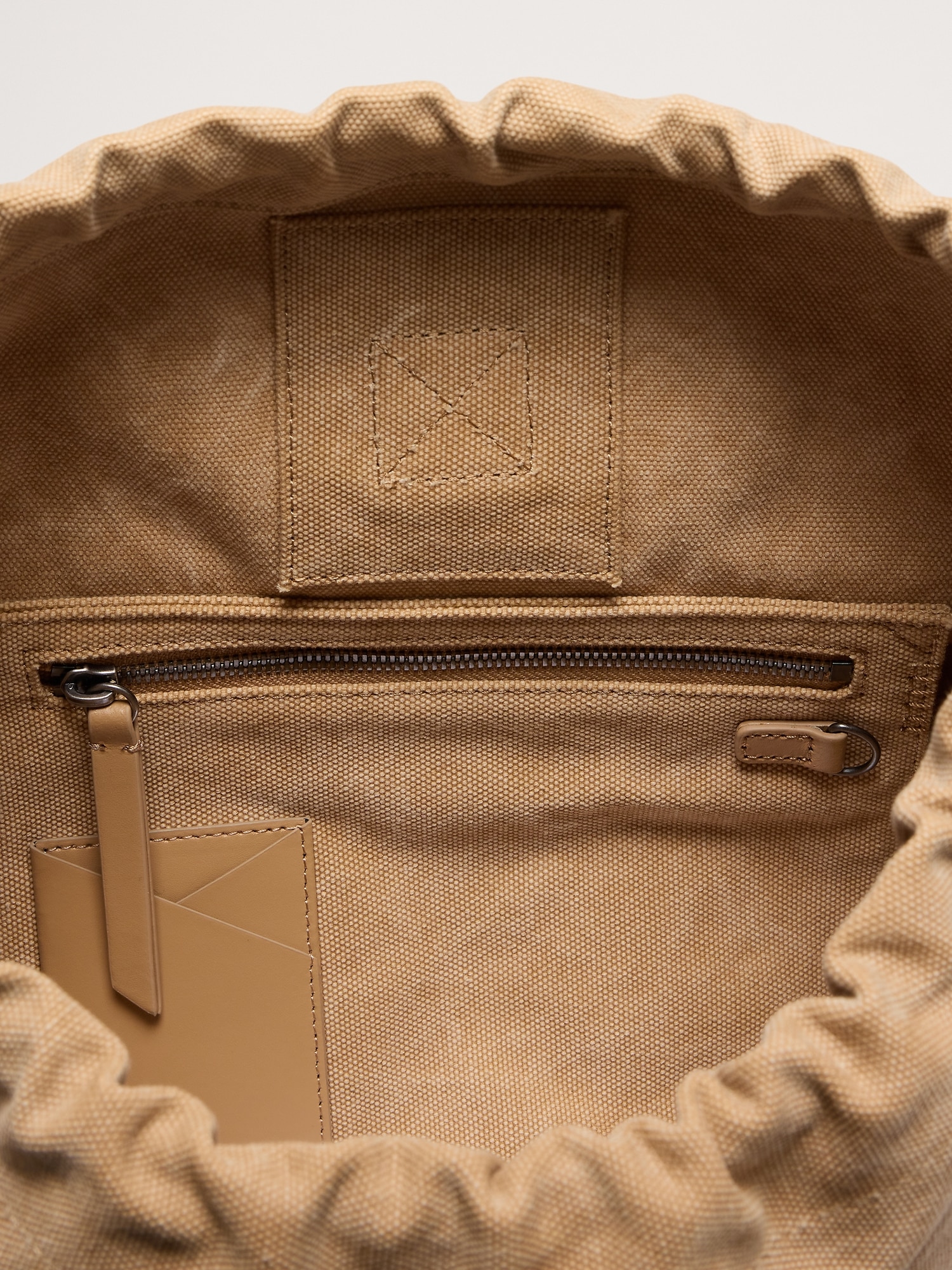 Image number 5 showing, Cotton Canvas Crossbody Bag